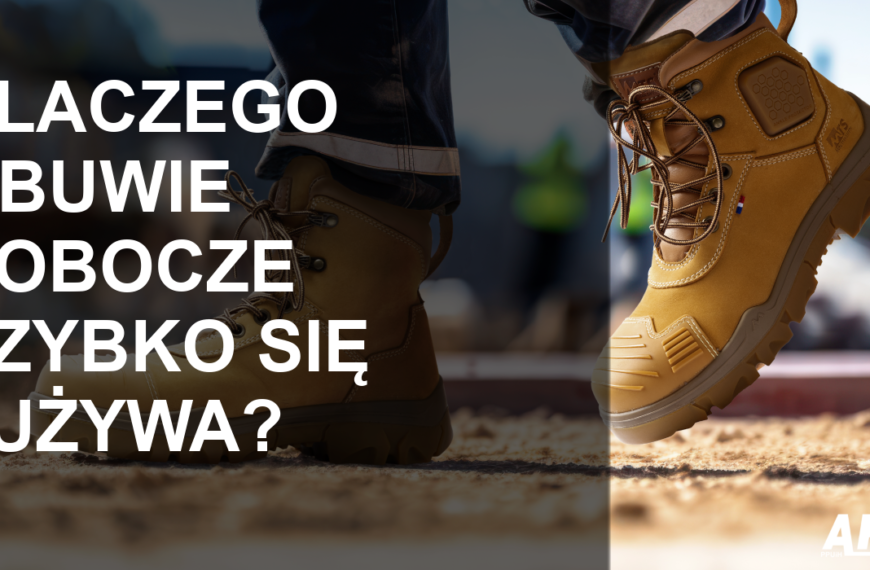 Dlaczego obuwie robocze szybko się zużywa