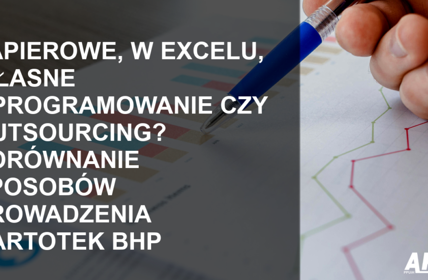 porównanie sposobów prowadzenia kartotek BHP
