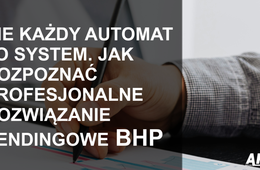 system vendingowy BHP